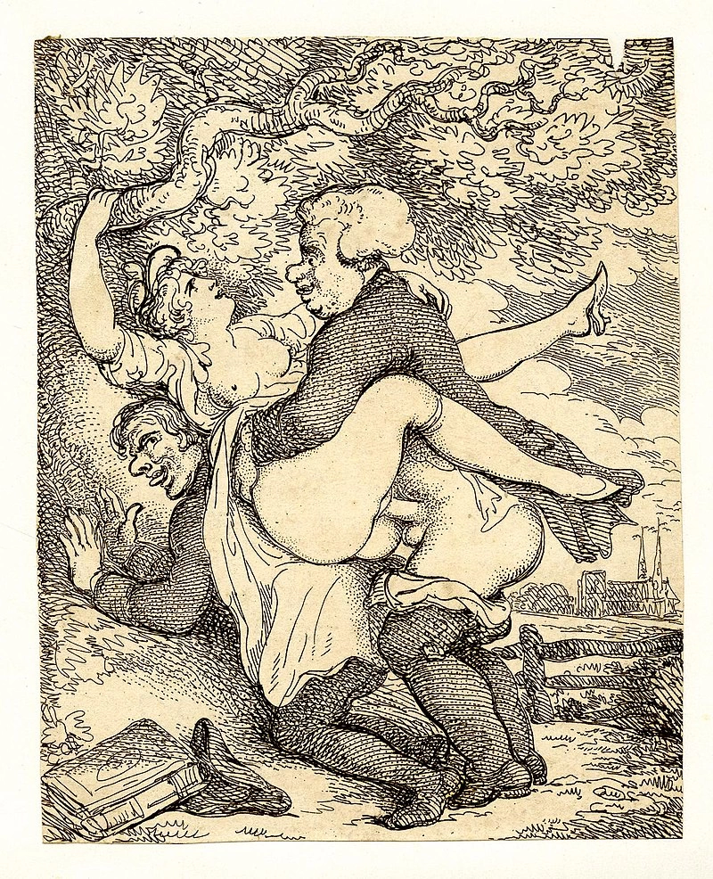 Thomas Rowlandson-174-Un uomo con la parrucca